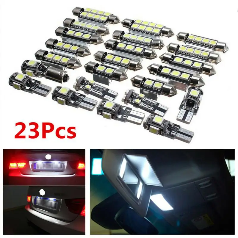

23 шт., детская лампа для багажника, 5050, 8SMD, 31-39 мм, 12 В
