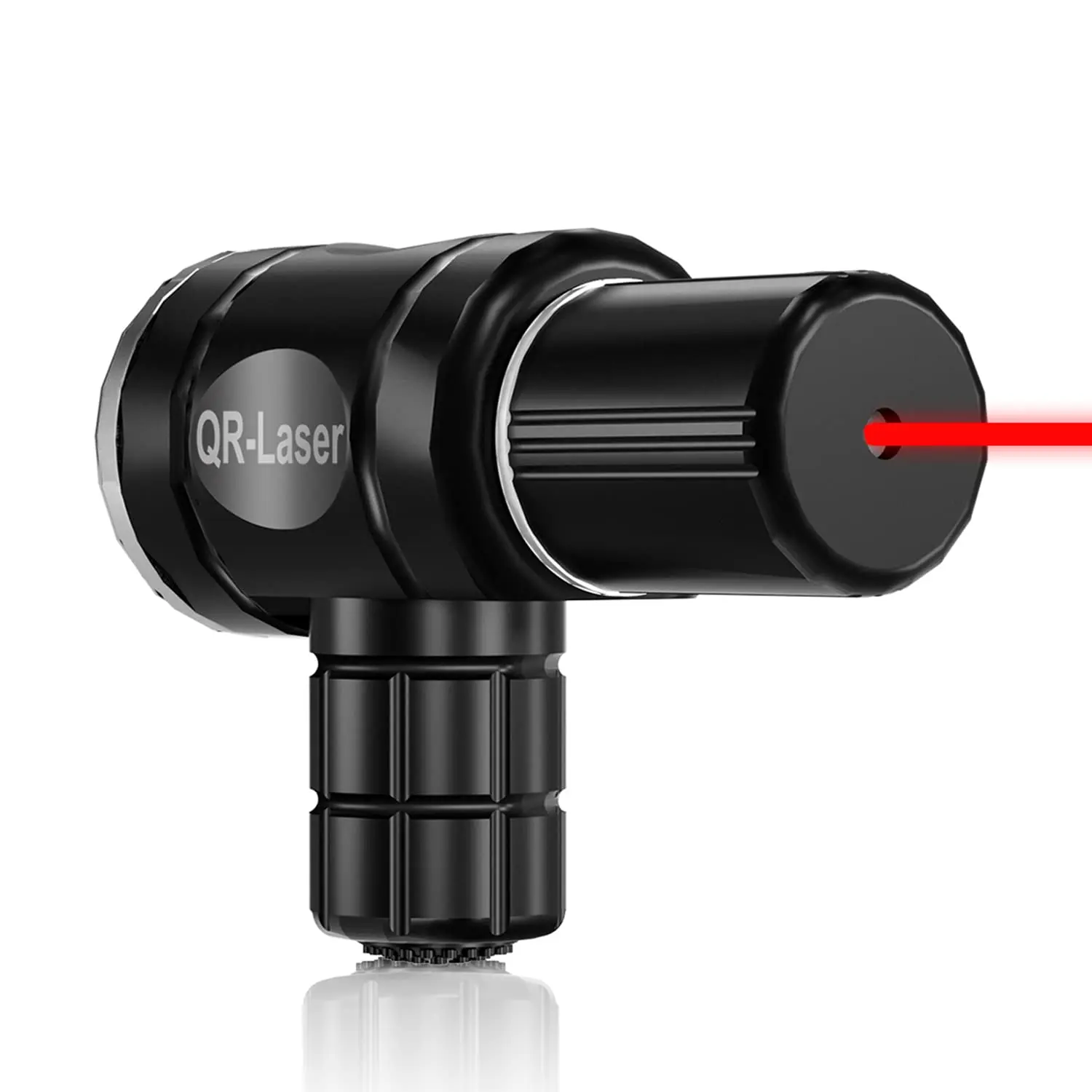 

Red Dot Bore Sight Red Laser,ClassIIIA, Less Than 5mW Boresighter Kit Multiple Calibers, Hard-Oxidized Aluminum Dot for Rifles