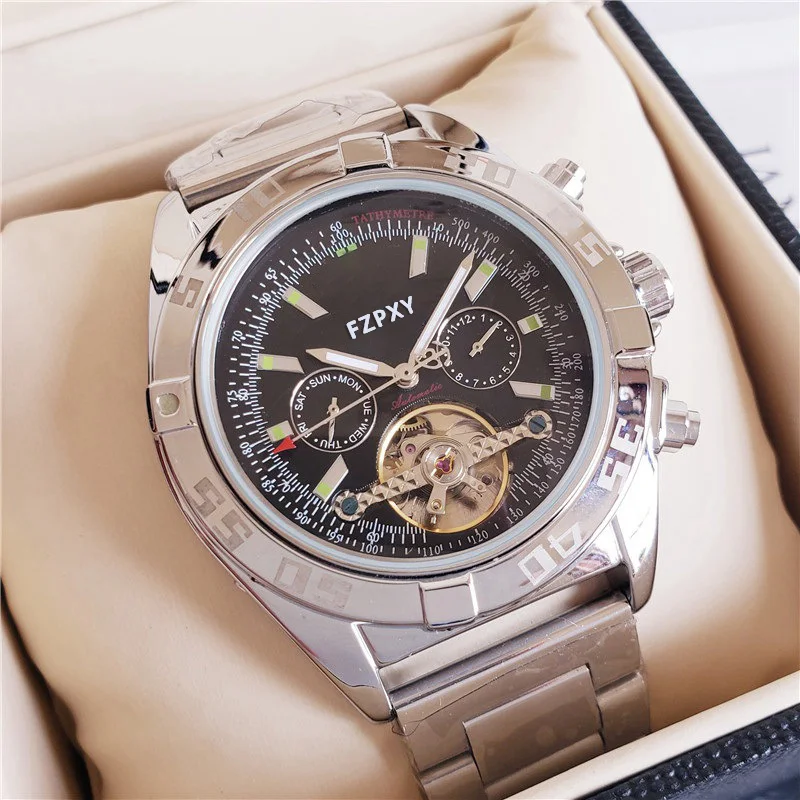 

Часы BE128 мужские/женские многофункциональные, брендовые классические стальные, авиационные, с хронографом, ААА, в деловом стиле