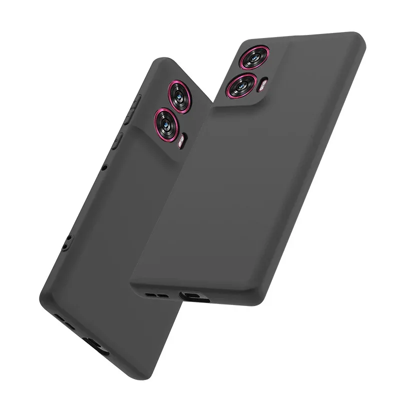 Чехол для Motorola Moto G96 MotoG96 для Mote G 96, мягкий тонкий черный матовый силиконовый чехол из ТПУ, чехол-бампер, чехлы для телефонов, чехлы (art.: 3920d2dd55bbc) - 3920d2dd55bbc