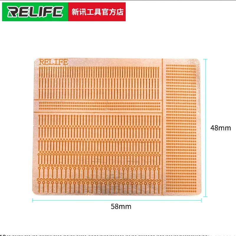 

Relife RL-007GA Dot-Repairing Soldering Joint for Iphone Solder Soldering Lug Welding Pad MotherBoard Jumper Wire