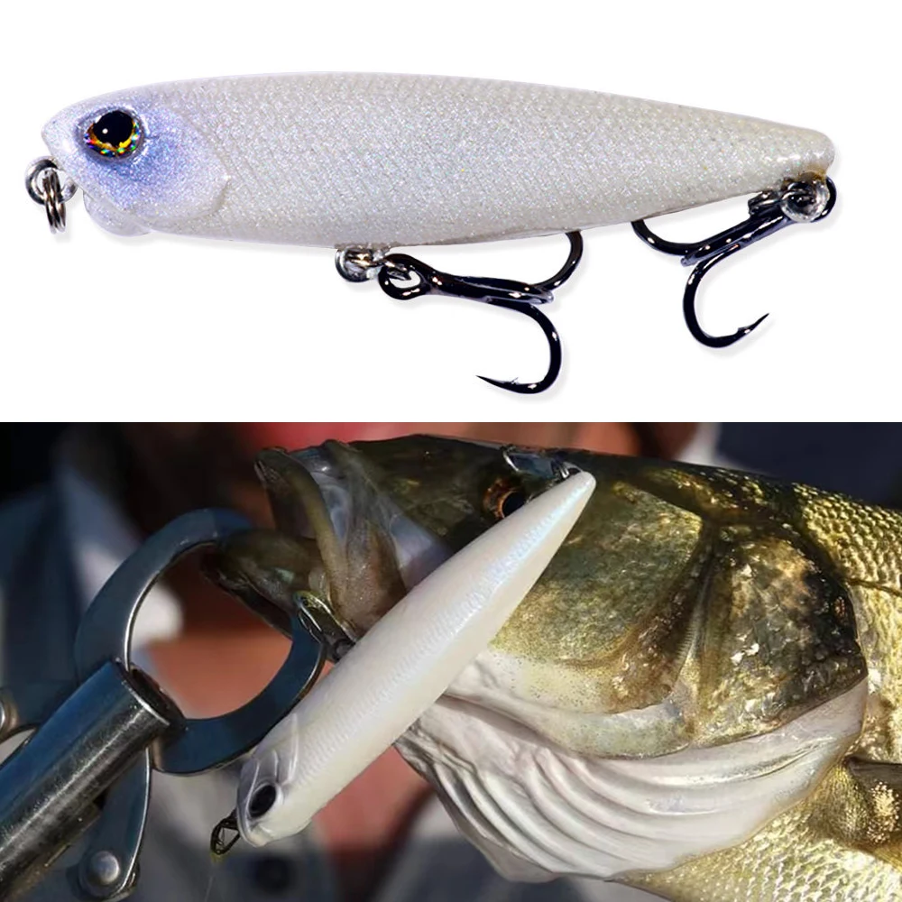 6 5 см г рыболовные приманки с рисунком верхняя вода плавающие для прогулок