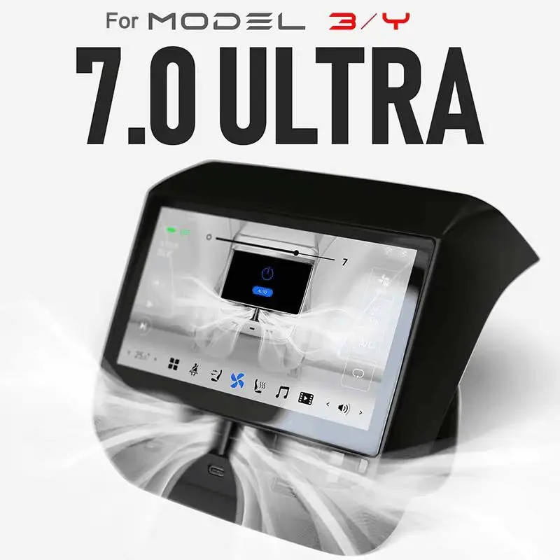 7-дюймовый сенсорный экран на Android задняя панель дисплея для Tesla Model 3 Y управление
