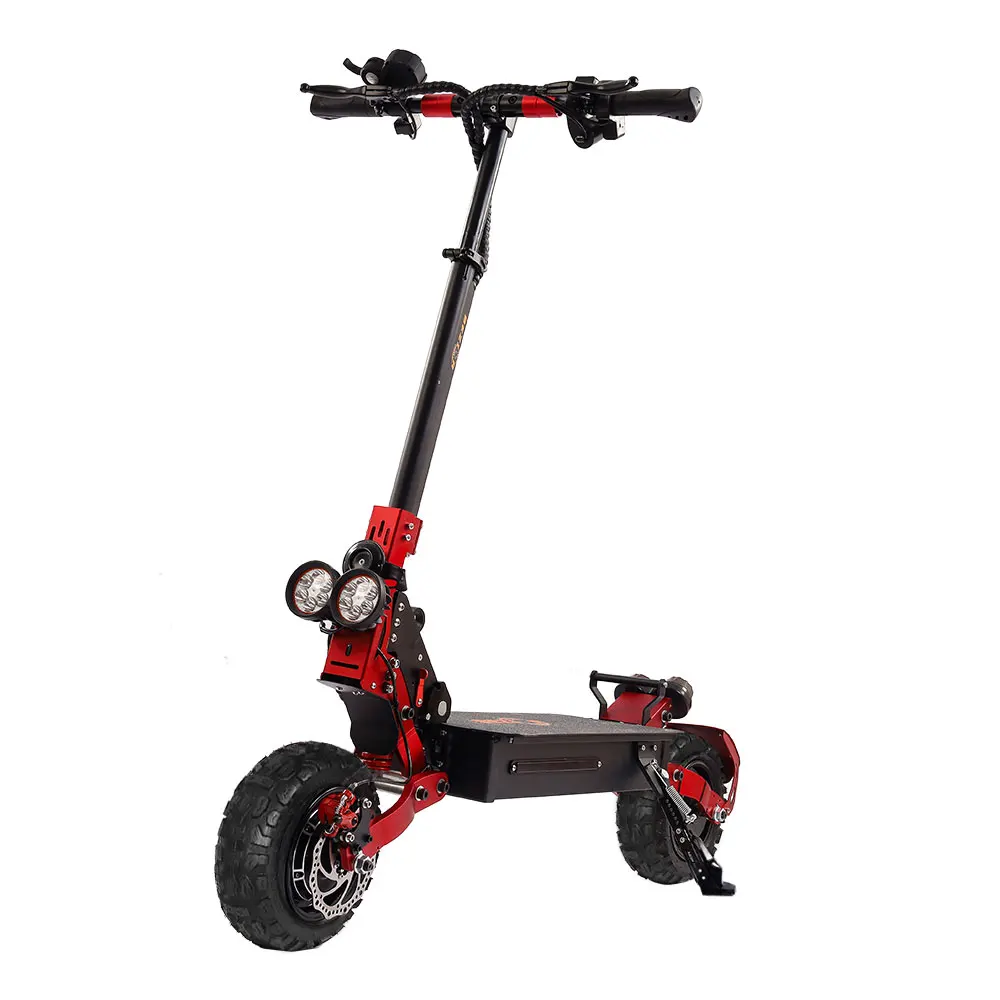 

Drop shipping Bezior S2 Folding Electric Scooter 2400w Double Drive Motor 11 inch off road fat tire Adult Electric Moped Scooter