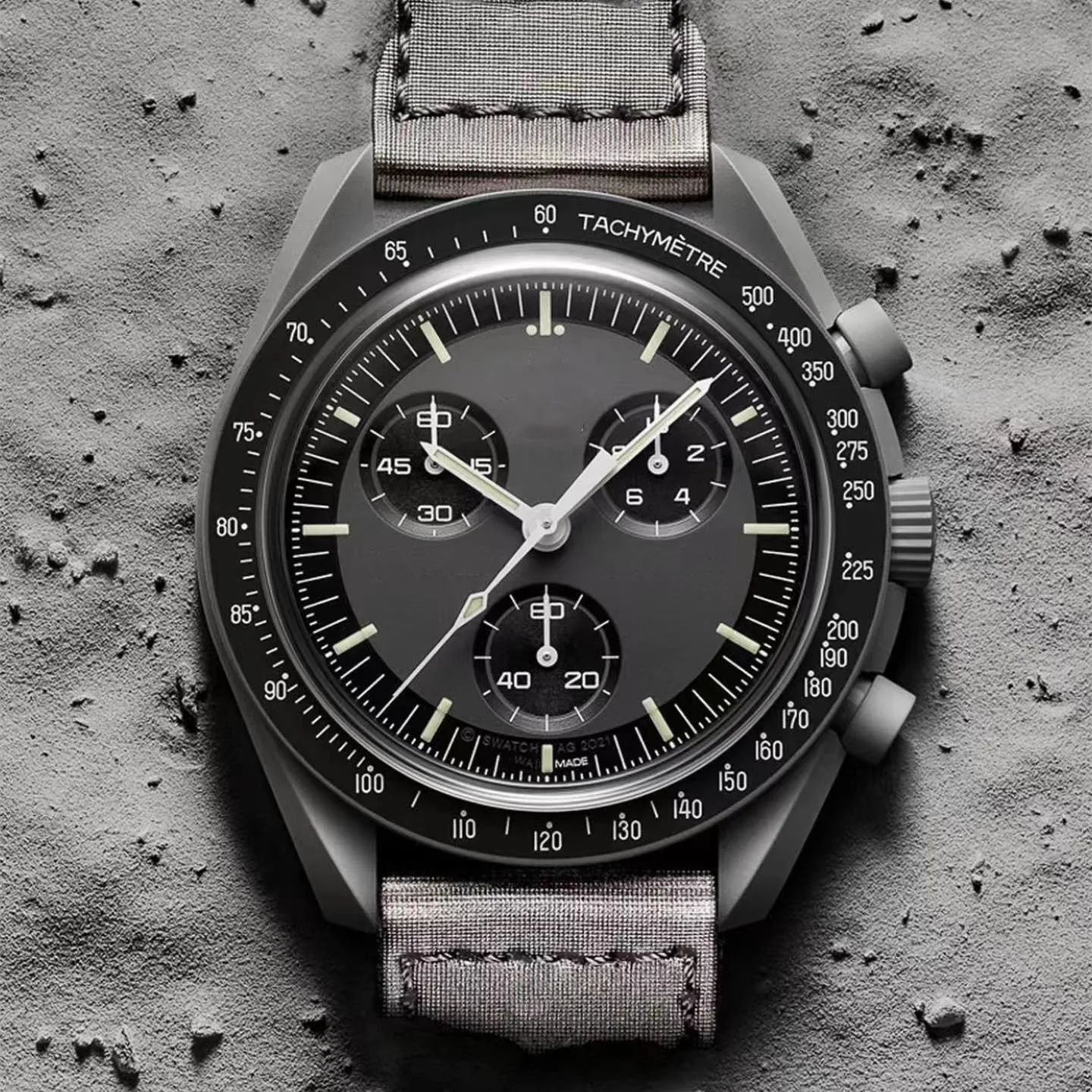 2022 New Luxury Brand OMG Men's Watch Quartz Sports Multifunctional Chronograph High Quality Fashion Strap Couple Watch relojes
