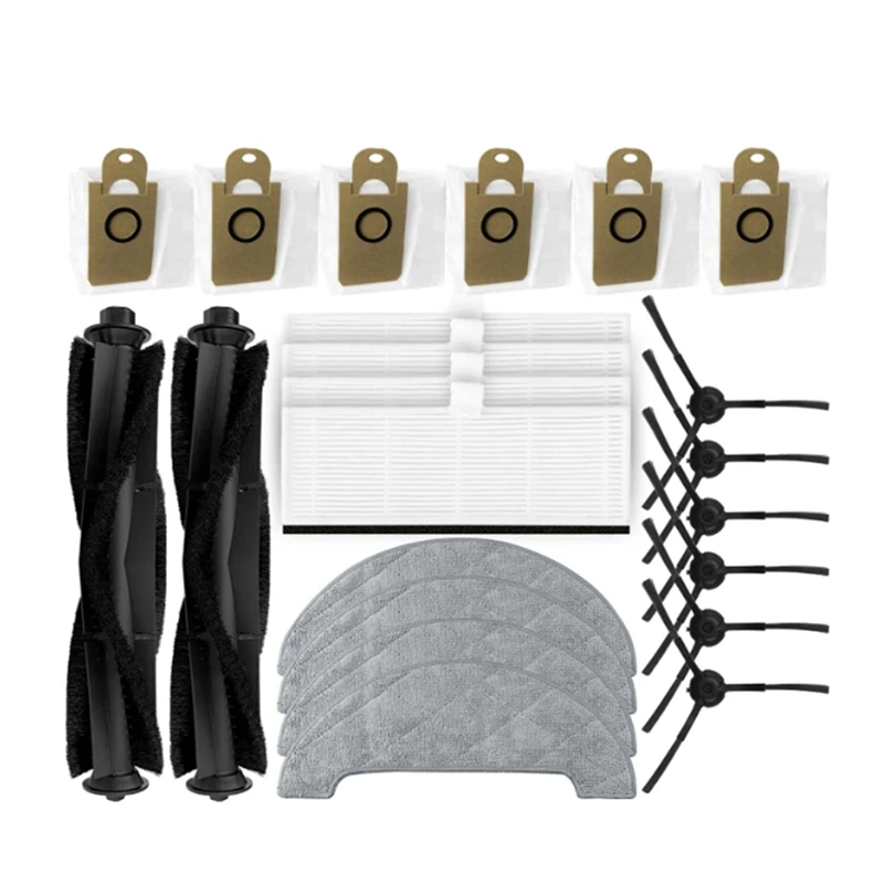 

Robot Vacuum Cleaner Main Brush Spin Edge Side Brush Hepa Filter Mop Rag Dust Bag Spare Parts Accessories For Imou L11
