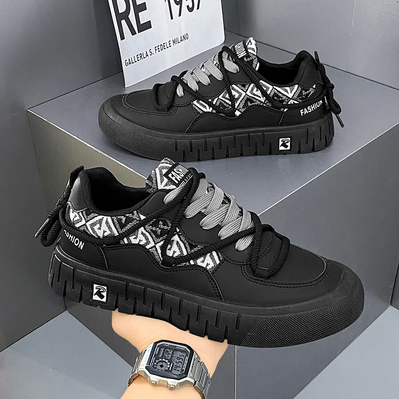 Элегантные дизайнерские мужские летние тафты из искусственной кожи