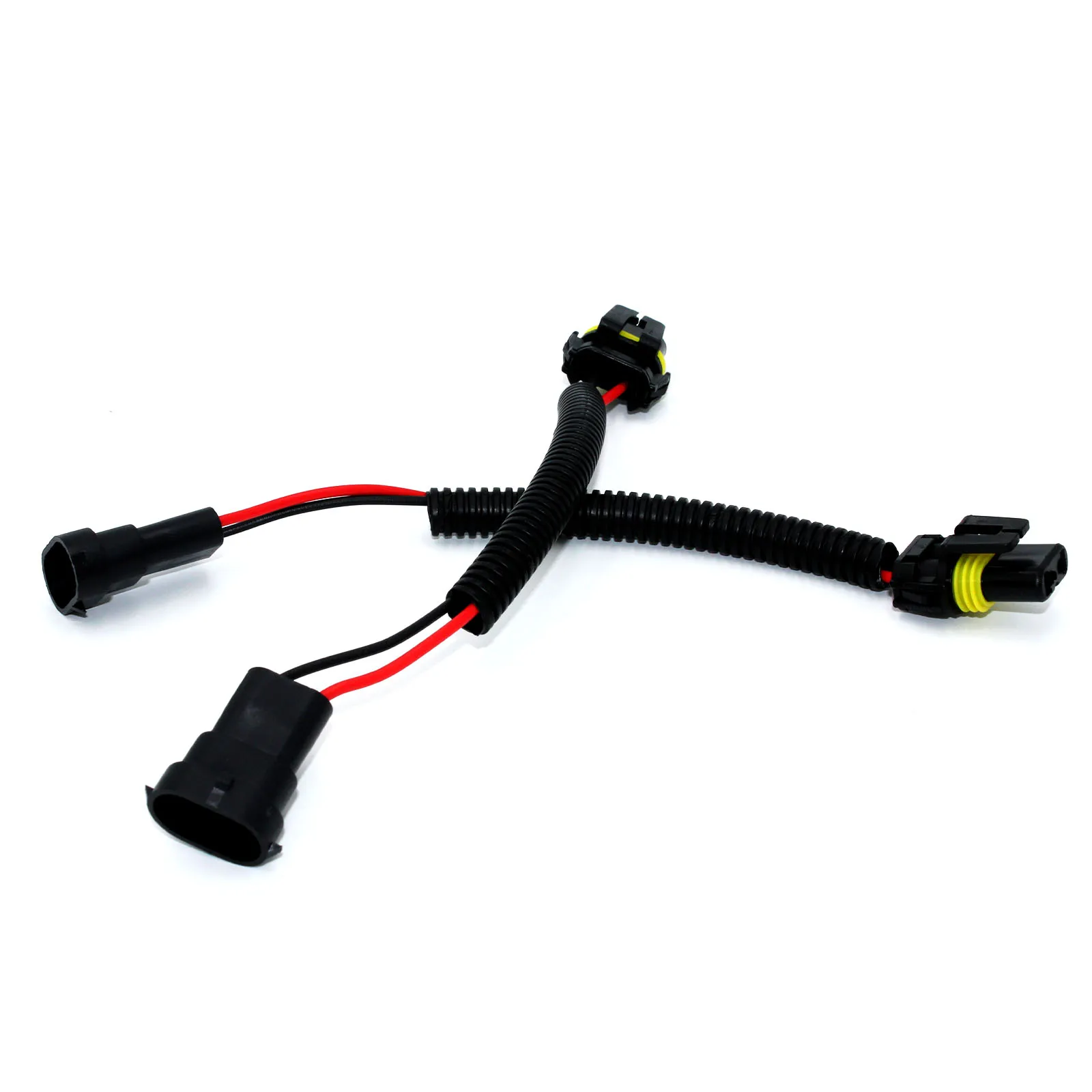 2 шт. жгут проводов автомобиля H11 папа до 9005 9006 мама фары противотуманные