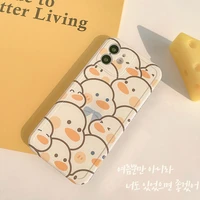 mvuca cute duck apple 13 phone case