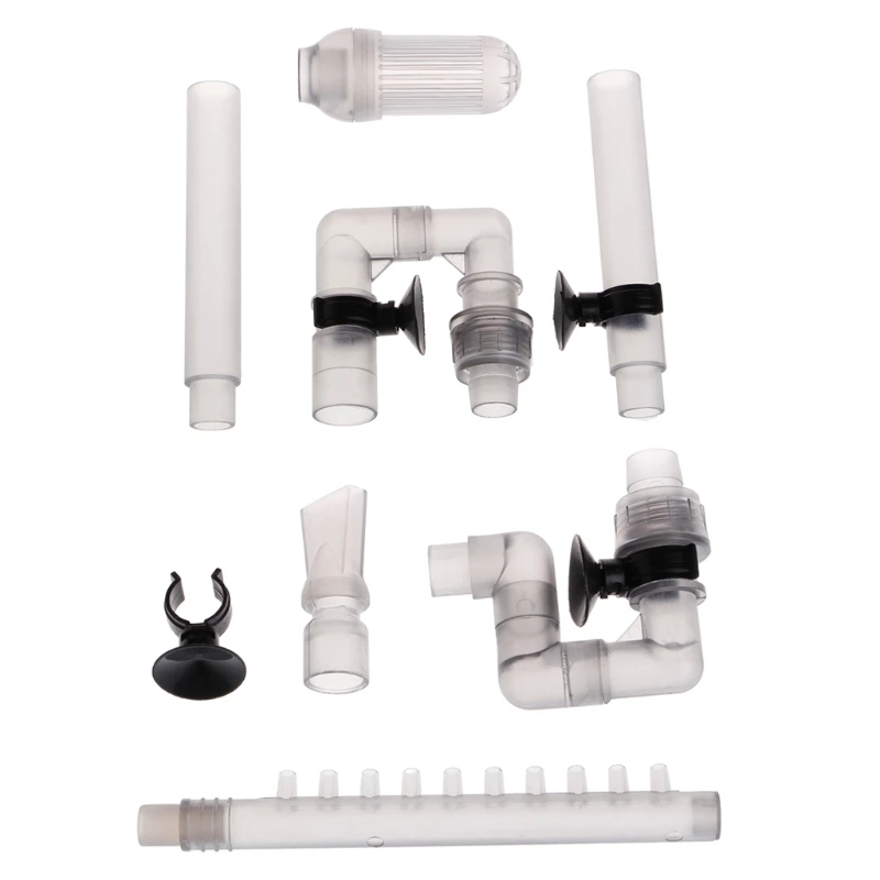 

2023 New Fish Tanks Filter Tube Aquarium Intake Outflow Tubes External Canister Filters Accessories Fits for 12mm Pipe Filter