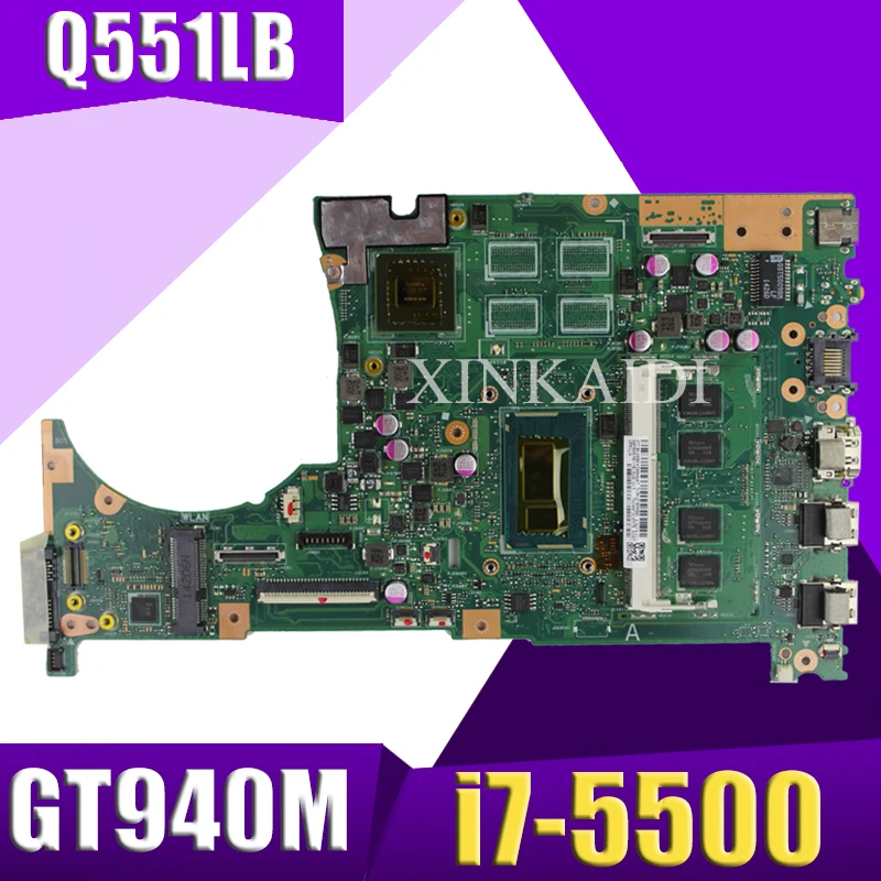 

Материнская плата XinKaidi для ноутбука ASUS Q551L Q551LB Q551LB Q551LN