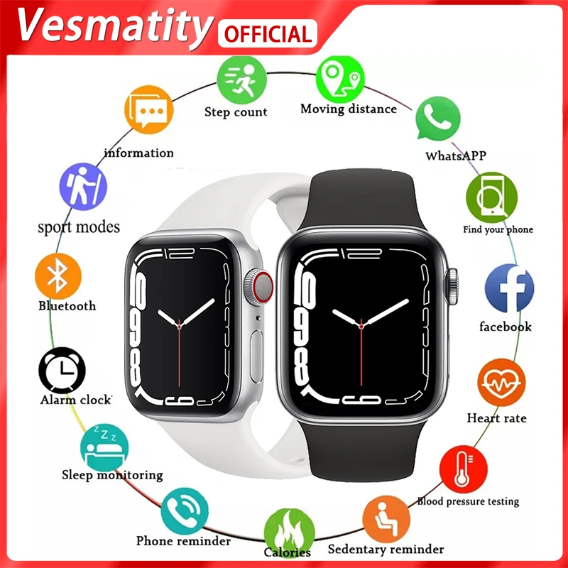 

2022 Original I7 Pro MAX Sport Smart Watch Series 7 Custom Dial Men Women Heart Rate Monitor Sport Smart Watch