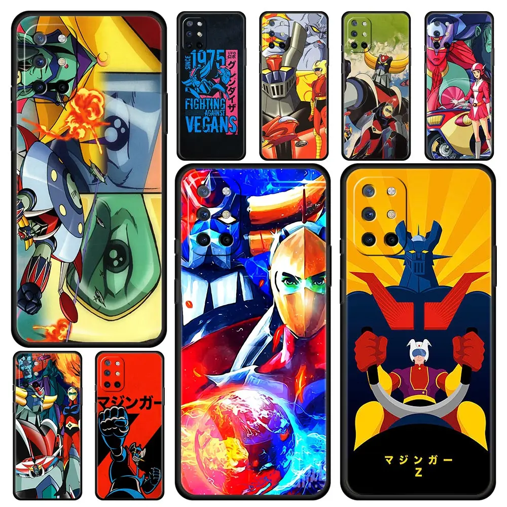 celular case for oneplus 8t 9 10 pro 9r 7 8 nord n10 5g 2 telefoon hoesje funda 7t n100 z ce soft phone cover ufo goldorak free global shipping