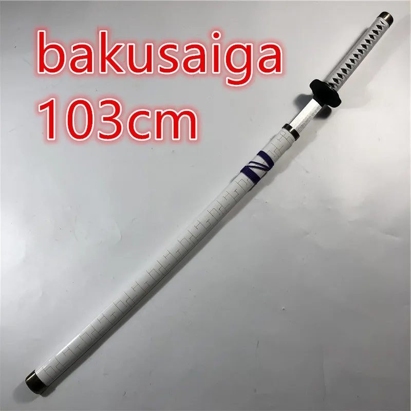 Inuyasha sword iron broken Tooth sword bakusaiga sword Cosplay Prop Replica PU toy Anime Ninja Knife Samurai sword 103cm
