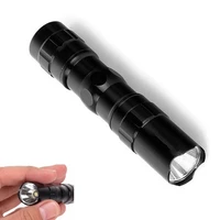 portable waterproof mini led flashlights aluminium small electric torch high power light for fishing travel hiking night lights