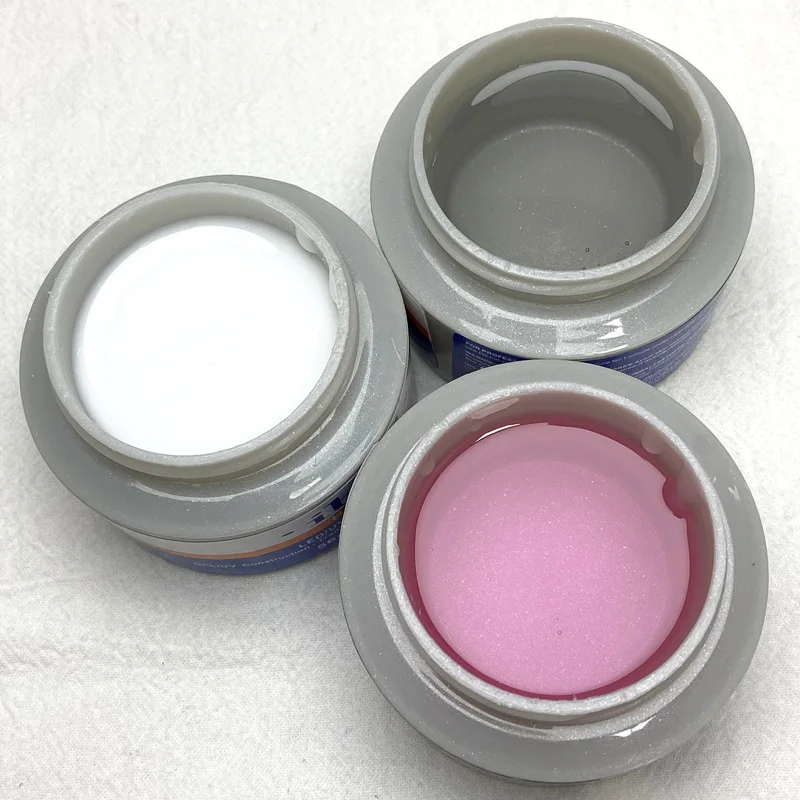 2 шт. IBD гель для накладных ногтей светодиодный/УФ наращивания прозрачный унции