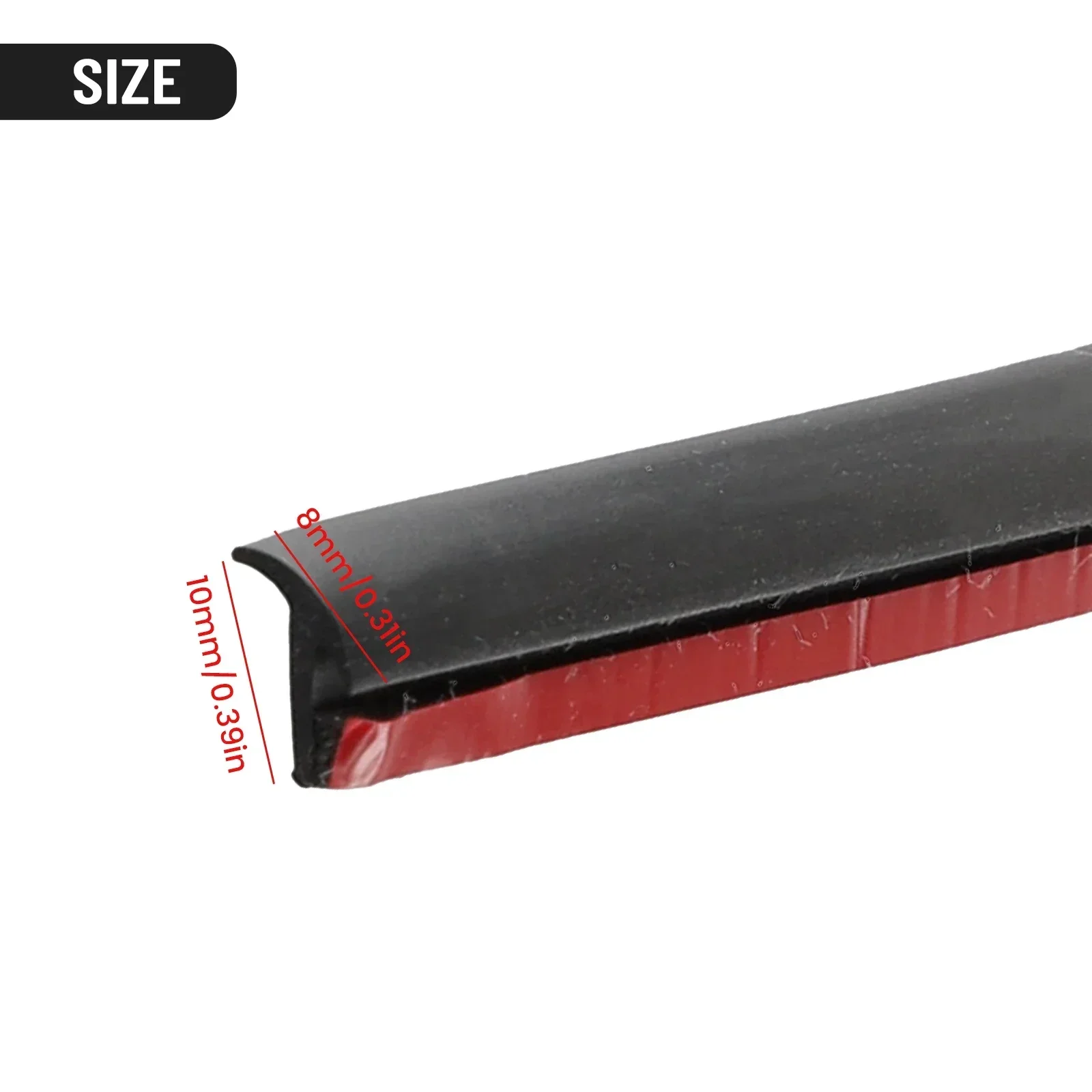 2 м автомобильная резиновая уплотнительная лента наклонная Т-образная