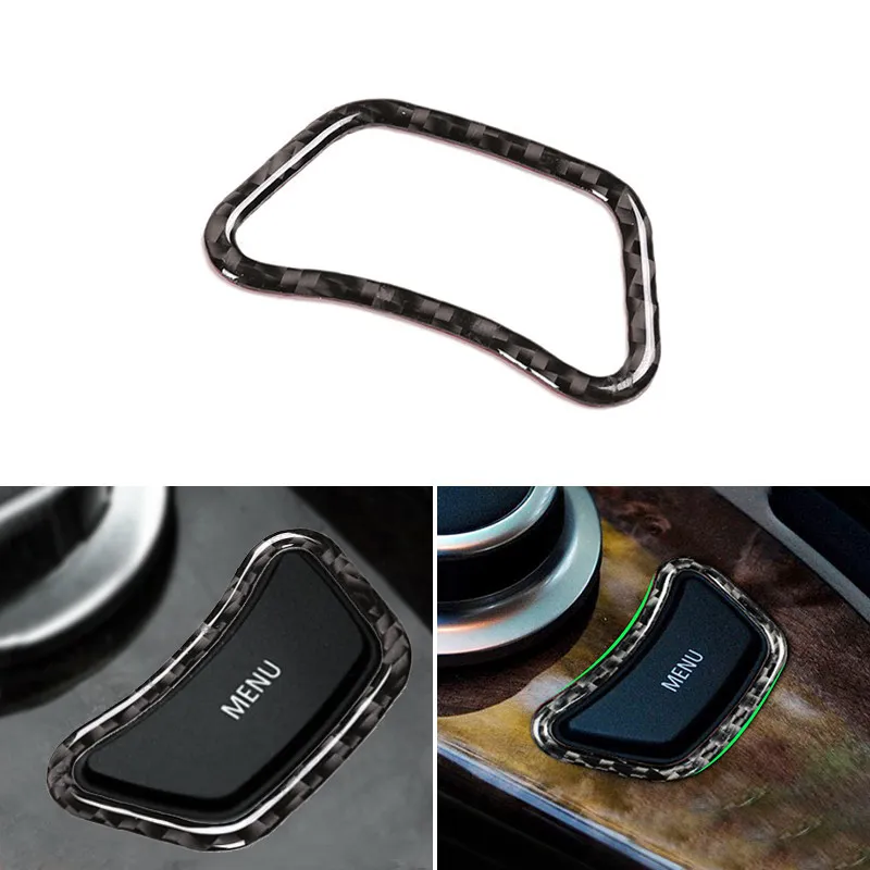 Для BMW 5 серии E60 E61 2004 2005 2006-2010 Стайлинг автомобиля из настоящего углеродного