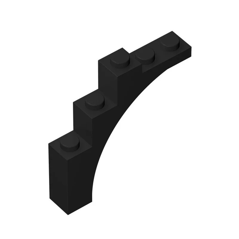 Фото 50 шт. MOC Bricks W. Bow 1x5x4 Arch Trunk Particles Building Blocks Запчасти 2339 14395 DIY Классические аксессуары для деревьев №4