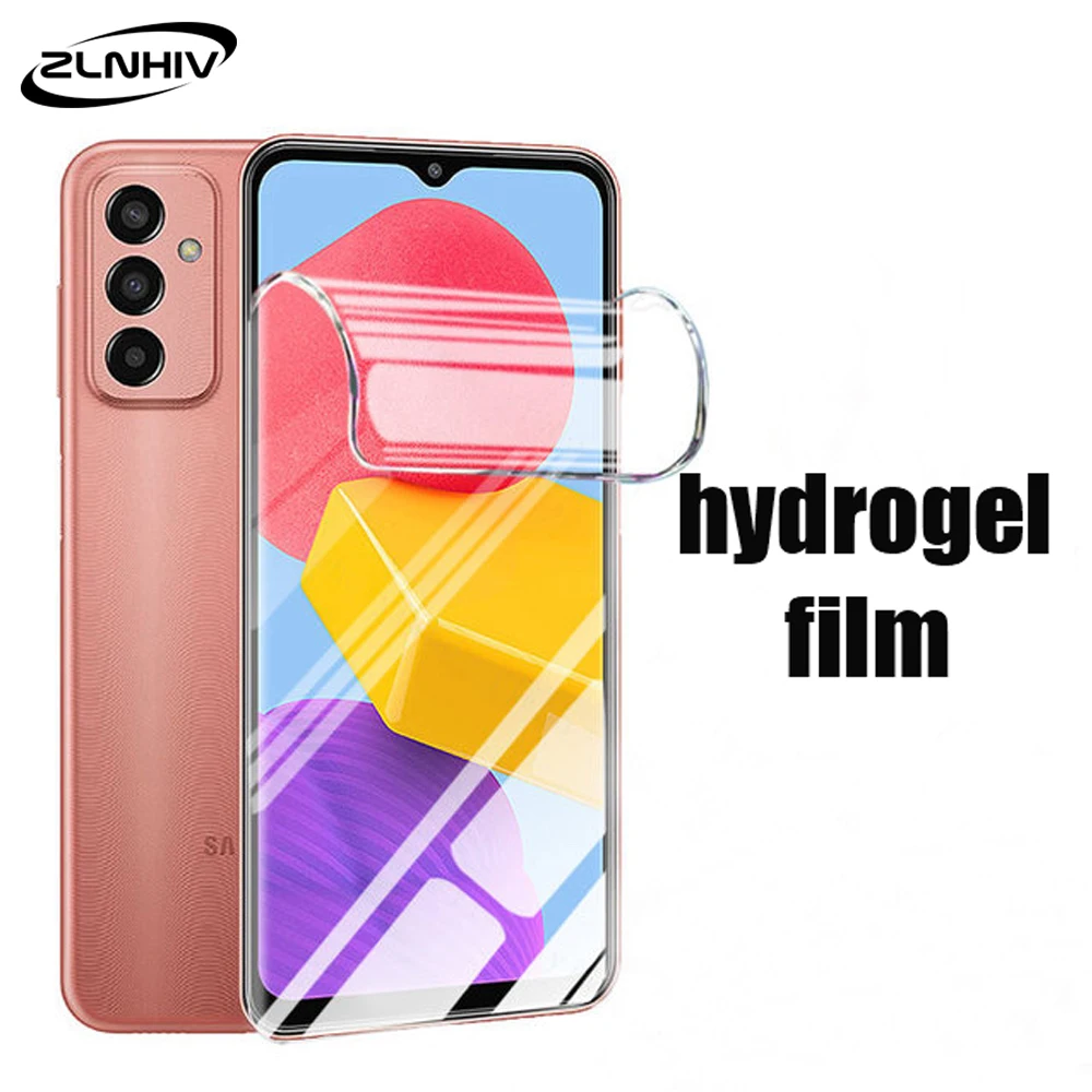 

ZLNHIV 9D For Samsung Galaxy M52 5G A03 A03s A13 A23 A33 A53 A73 M13 M22 M23 M33 M53 screen protector hydrogel film Not Glass
