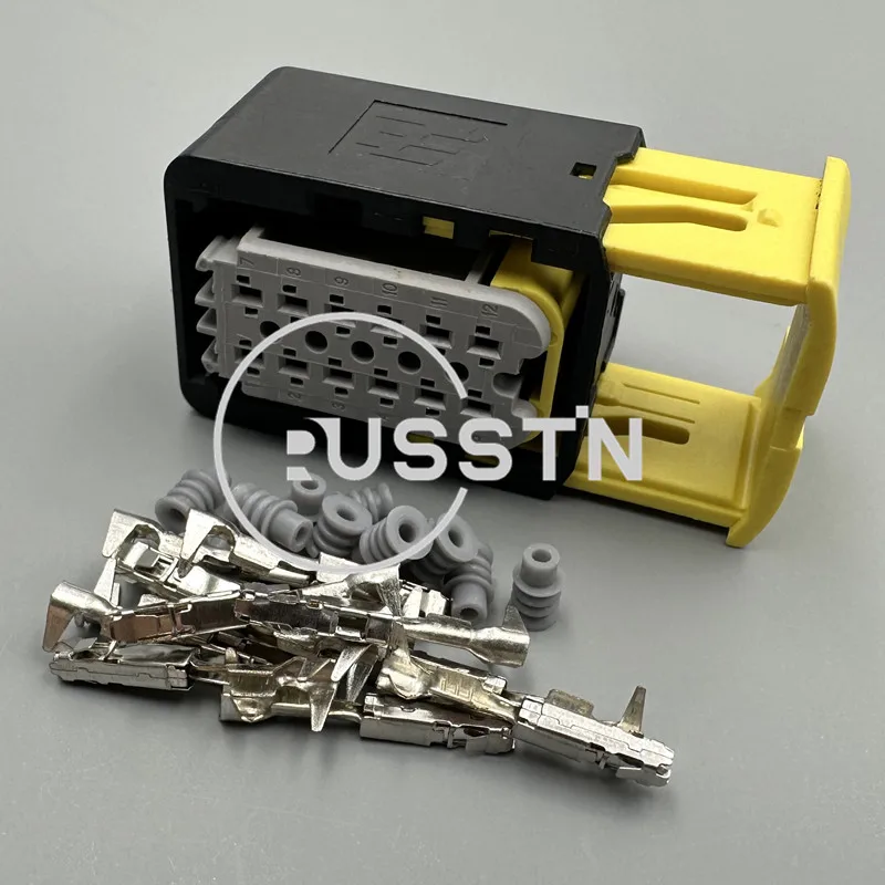 

1 компл., 12-контактный автоматический фрицид, Электрический водонепроницаемый разъем, узел, розетка переменного тока 2-1703639-1 2-1564520-1 2-1564414-1