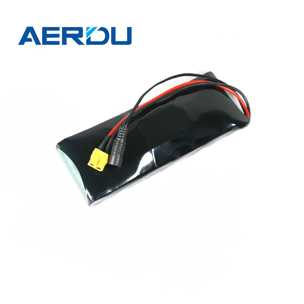 

Литий-ионный аккумулятор AERDU 36 В 10S1P 37 в 18650 Ач для велосипеда, электроскутера с BMS + XT60 DC5521