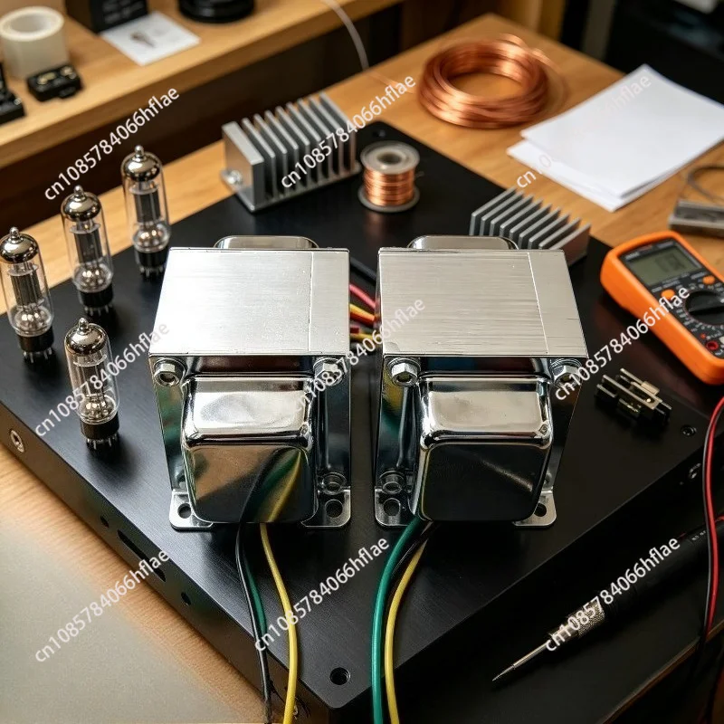 Фото Трансформатор аудиовыхода 6.5W 3.5K Single-Ended с выходным сопротивлением 0-4-8Ω для ламповых усилителей 6P3P EL34, DIY Hi-Fi компонент №1