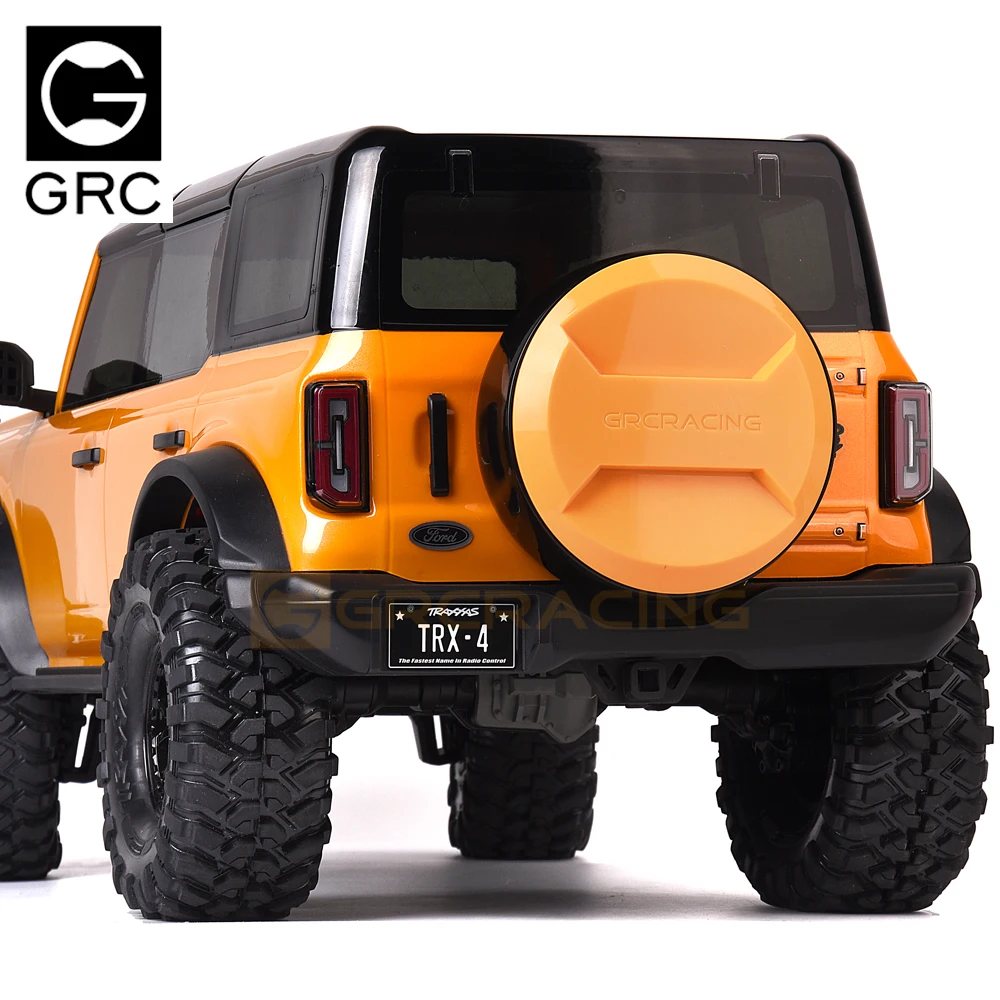 1/10 Rc Crawler Car Universal Spare Tire Cover A For Trx4 Bronco G500 Trx6 G63 Yikong Axial Scx10 Modified Parts G172tw enlarge