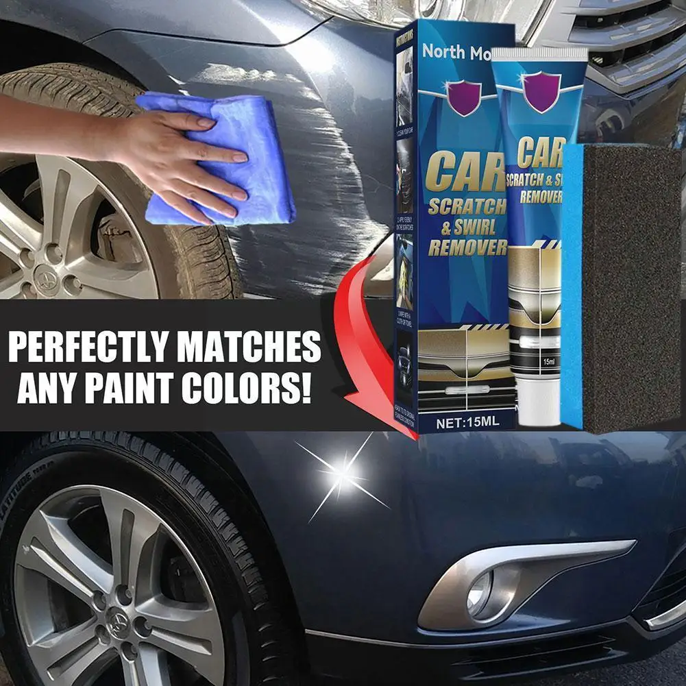 

1Pc 15ml Car Scratch And Swirl Remover Auto Scratch Tool Scratch Accessories Anti Car Wax Repair Car Repair Scratches Polis C1P7