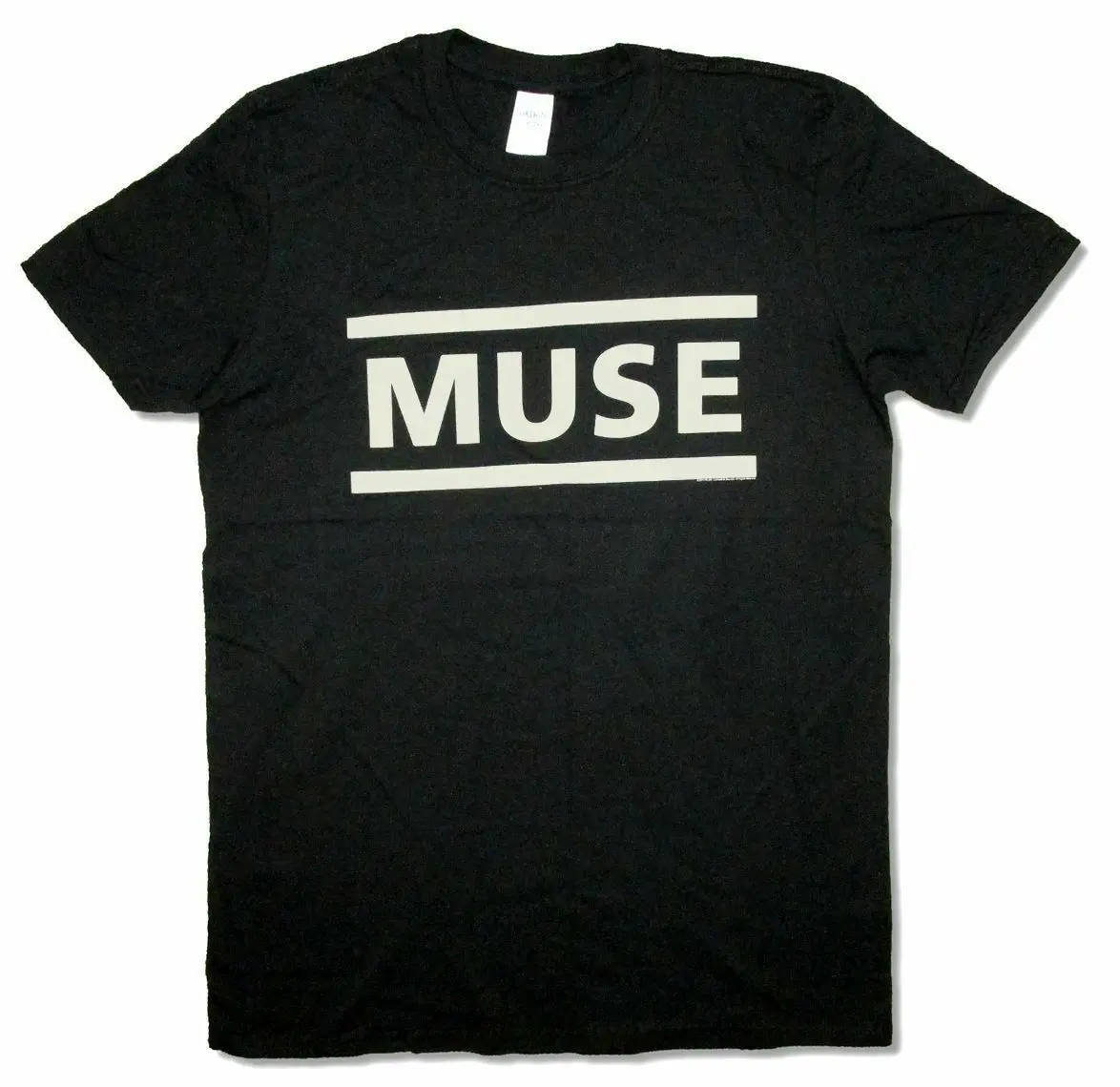 

Muse Clean Classic Name Logo Black T Shirt New Band Merch