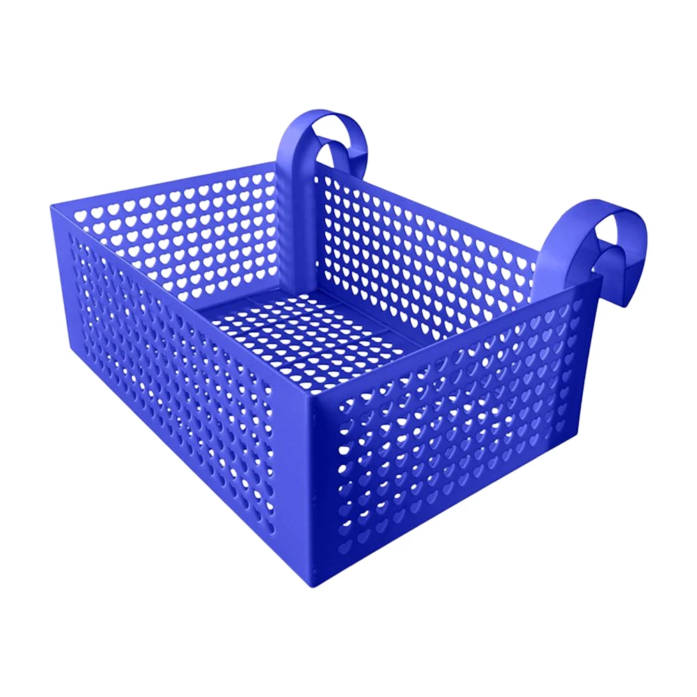 

Plastics Pool Storage Basket Portable Pool Container Hook Large Capacity Multifunctional Easy Installation Household Accessories