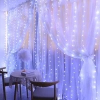 led curtain string light led christmas garland party patio window 3m decor fairy lights xmas wedding lights 220v outdoor fairy