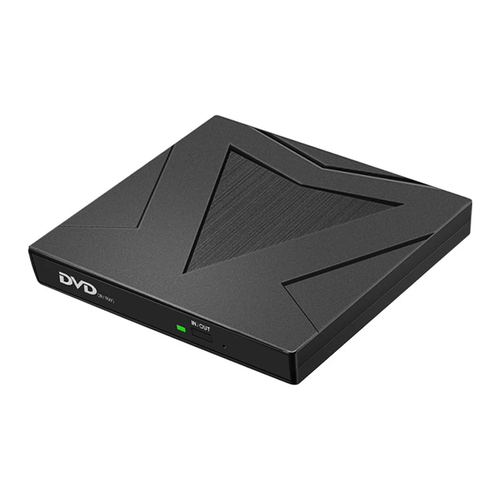 

External DVD Player 5Gbps 2MB Disk Drive Burner CD/VCD Travel Working DVD-RW Writer Drive-free Reader Recorder Desktop