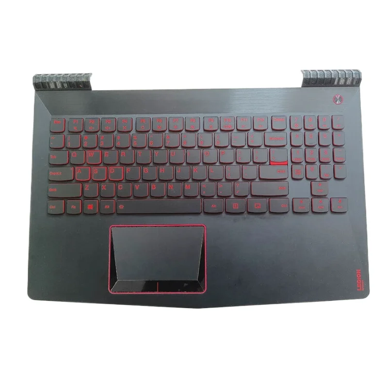US клавиатура для ноутбука с подсветкой Lenovo Legion Y520-15IKBN Y520-15IKBA C Красный корпус
