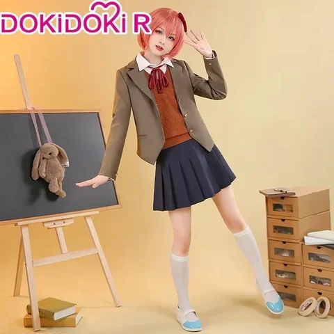 Косплей костюм Sayori/Natsuki/Yuri/Monika из игры Doki Doki Literature Club