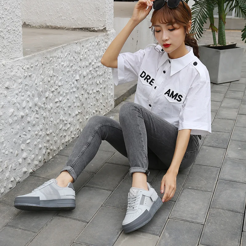 

Lovers shoes Air Force board shoes casual flat shoes fashion sneakers vulcanized shoes board shoes low top men's shoes