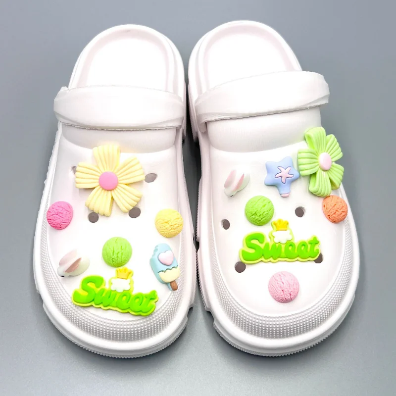 Hot Sales 16 Sets Jewelry,Animal Pvc Shoes Charms Accessories Colourful Elegant Fashion Luxury Clogs Shoe Buckle Decorations