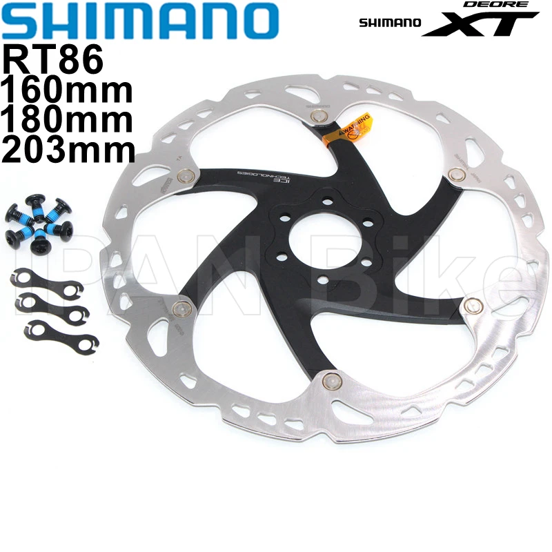 Тормозной дисковый ротор Shimano Deore XT SM-RT86 RT86 Ice Point Tech тормозной диск для горного