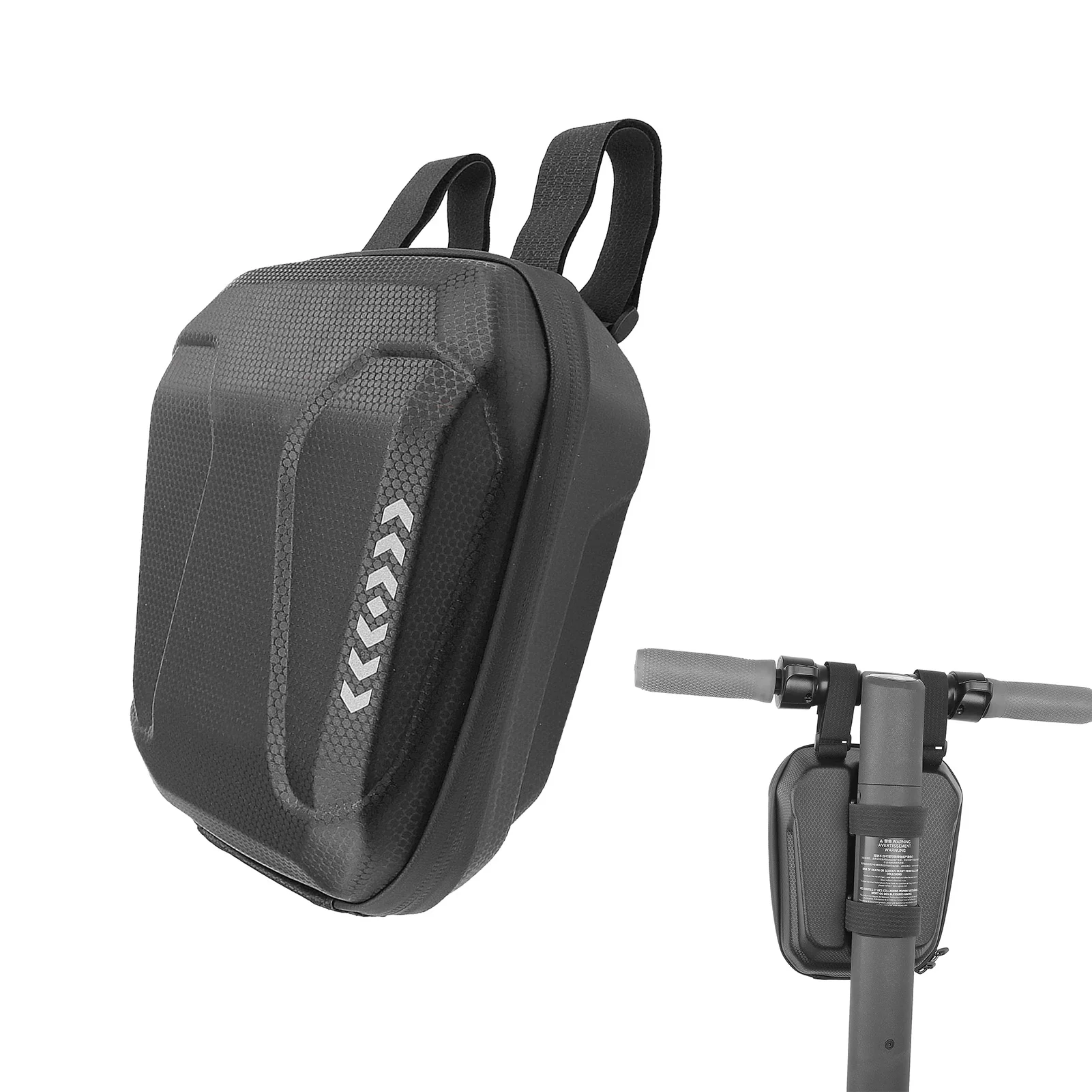 

Сумка для электрического скутера, портативная вместительная водонепроницаемая сумка на руль скутера, Жесткий Чехол для хранения