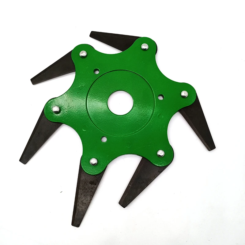 Universal Brush Easy Cutter Blade 6 Teeth Grass Durable Trimmer Head Lawn Repair Weeding Garden Tools Replace Accessories