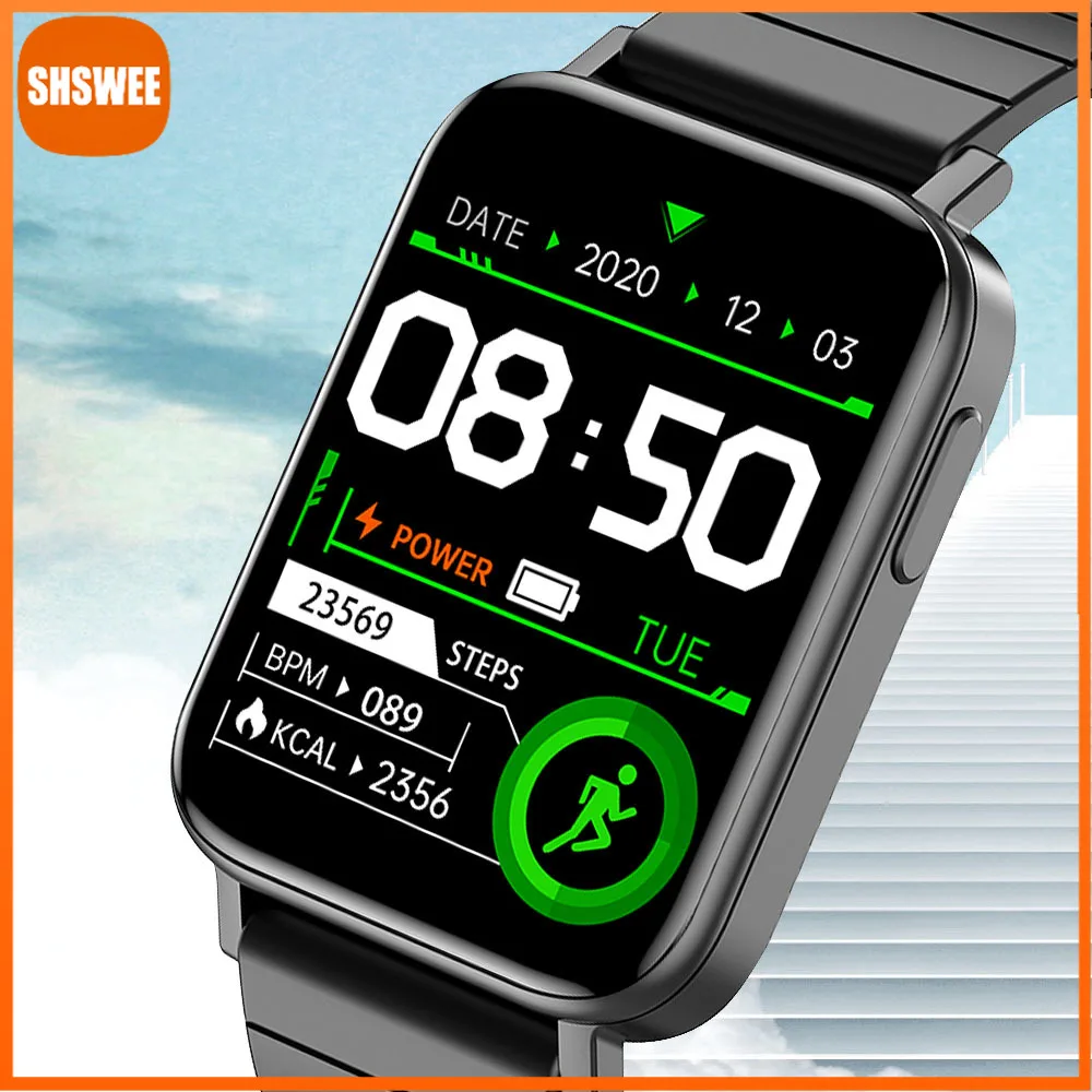 

Смарт-часы с измерением температуры, 1,65 дюйма, IP67, Bluetooth