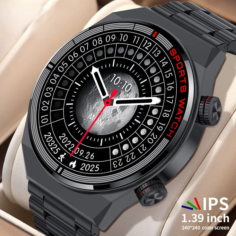 

2023 New Outdoor GPS SportsBluetooth Talking Clock 1.39 Inch IP67 Waterproof NFC Watch Free shipping Low price Direct Selling