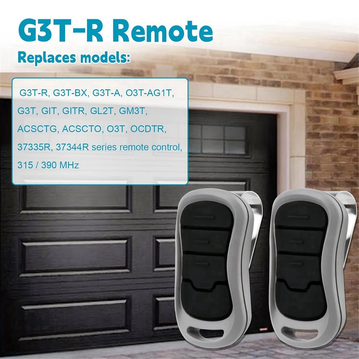 Клавиатура открывания гаражных ворот GK-R и 2 комплекта 3-кнопочного пульта