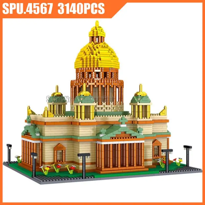 

8044 3140 шт., Детский конструктор «Всемирная архитектура»