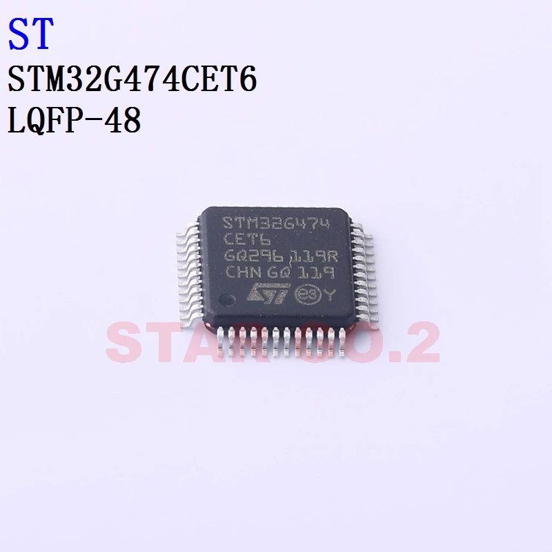 

2PCSx STM32G474CET6 LQFP-48 ST Microcontroller