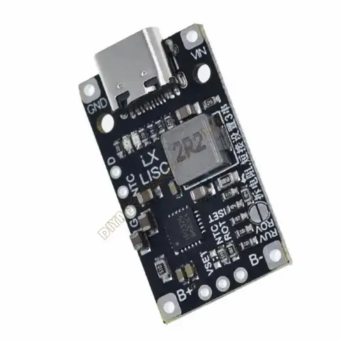 Тип C USB Power Litthium Board Board 2S 3S Краткая зарядка 3.7 В