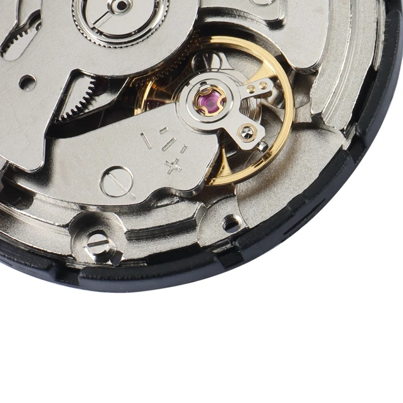 NH36 Accuracy Automatic Watch Movement Black/White Date Day Wheel Wristwatch Replacement For Seiko NH36 Movement