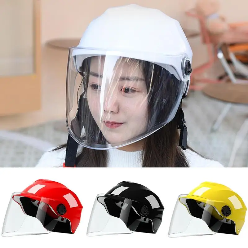 

Полулицевые защитные шлемы для мотоциклов, шлемы для электровелосипедов, скутеров, мотоциклов, велосипедов, товары для верховой езды