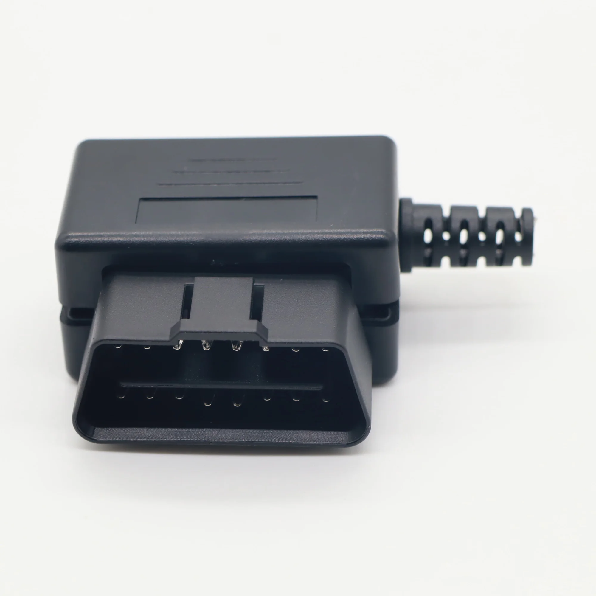 Фото Новинка 2019, акция! Оптовые цены, коннектор для разъема OBD2 16pin 90 градусов под прямым углом, штекер J1962m с корпусом без винта №3