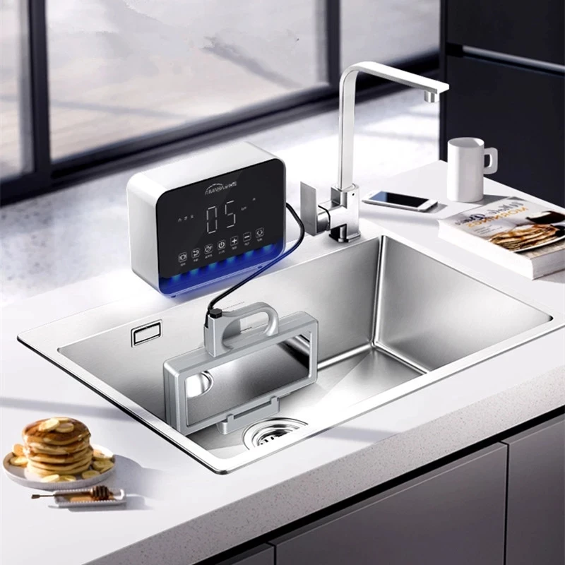 

Automatic Portable Sink Dishwasher Ultrasonic Home Mini Dishwashing Machine